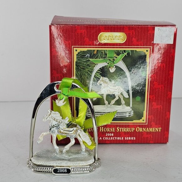 Breyer Noelle Holiday Horse Stirrup Ornament 2008 Christmas #700308 - Picture 7 of 7